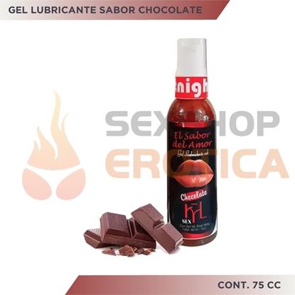 Gel sabor del amor chocolate 75cc